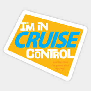 Cruisin' Together - Cruise Control Sticker